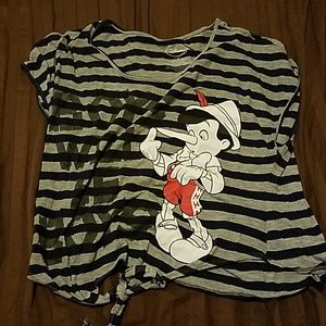 Pinoccchio crop top